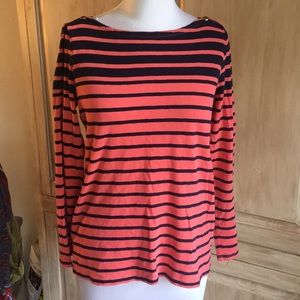 J. Crew Striped Top - Sz L